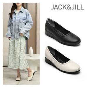 [잭앤질]잭앤질 로우 웨지 펌프스(JA4108)