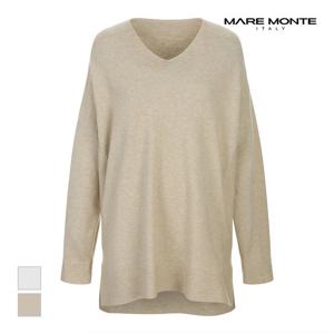 [마레몬떼][마레몬떼] 브이넥 디자인 니트_M241MKT04B0