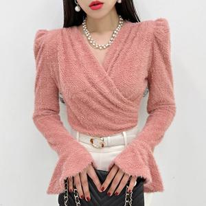 [금찌]금찌 로렐 랩 블라우스 ST7920B