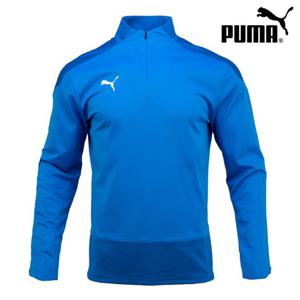 M 푸마긴팔티 푸마 팀골 23 트레이닝 1/4 짚 탑(65647602) 656476 02