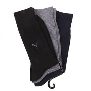 M 푸마양말 ZQB 푸마 3팩 립조직 링크스 자수 양말(혼합) PUS310 55