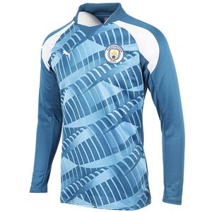 [정품] 푸마 맨체스터 시티 프리매치 스웨트 탑 맨시티 (772845-10)