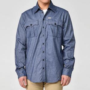 디스퀘어드 체스트 로고 남성셔츠 연네이비 S74DM0533 S54027 474