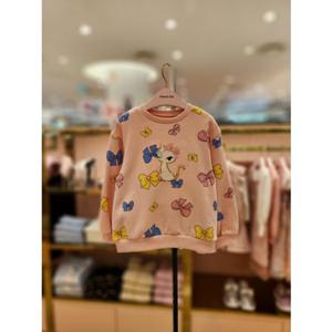 프렌치캣5 여아 핑크리본나염기모티셔츠 (Q45DKT111B)