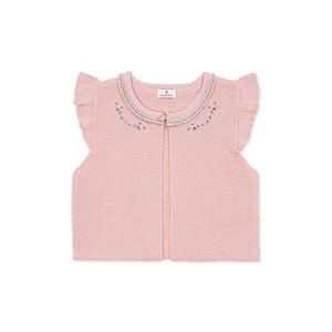 [오가닉맘] 유아 카밀리핑크니트조끼 (MLSTVE02)