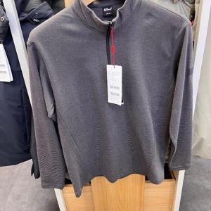 레드페이스 HC13 탑라인마이크로짚티셔츠-1 REWMTSWBE-GY-100