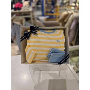 [블루독베이비] 26 SS(YE)젤리뱀부세트 바디수트(4617004009)신생아 백일 돌 간절기 선물 조카 유아 아가옷