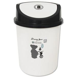 데니베어 원형휴지통 10L