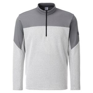 레드페이스 HC12 자카드스노우짚티셔츠GY REWMTSBE015