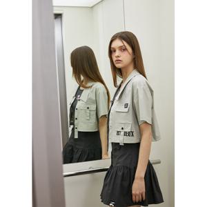 에고이스트 라벨 포인트 크롭 루즈핏 점퍼 EQ3WZ761