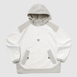 엄브로후드티 LQC UQ121CHD13-SCW 웨이파인더 우븐BIT 니트 후드 티셔츠 / sweetcorn