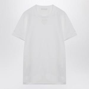 프라다 반팔 티셔츠 UJN979OOO11CD White