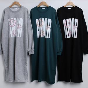 나야홍 / 빅사이즈원피스 T630L512 빅나염스마일박스원피스 BU