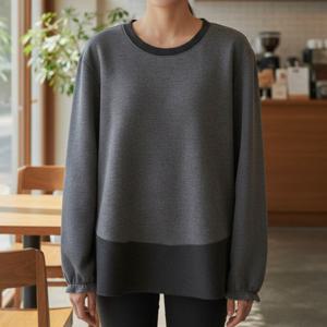 나야홍 / 아이우먼 심플밑단포인트티셔츠 SMV909M512 빅사이즈