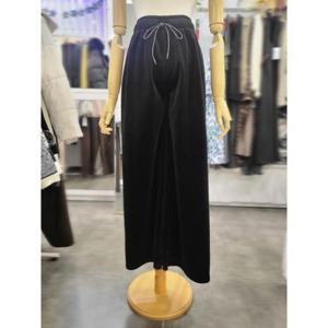 밸리걸 세이브존01 벨벳 기모 밴딩 와이드 트레이닝 팬츠 615620