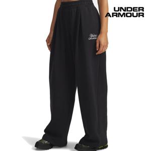 [언더아머(백)]여성 긴바지 UA 라이벌 플리스 스크립트 팬츠 6012293-001