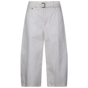 사카이 스트레이트 팬츠 2608317 151 OFF WHITE