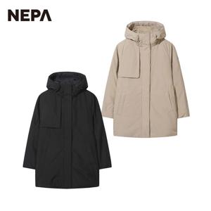 [네파]네파 여성 벤투스 윈드스토퍼 후디 미드 다운자켓 7L82069