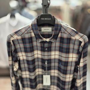 TREMOLO HC14 체크패턴 C셔츠 TRHNL5W9161