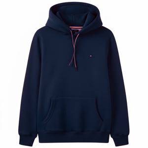 타미 힐피거 에셀션 로고 후드 78J4523 NAVY