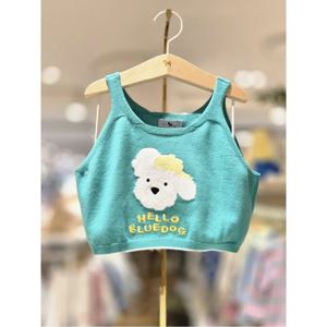 블루독베이비 10 26SS 신상GN) 헬로 도기 니트베스트B (4611422002)