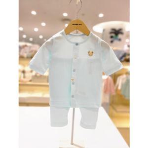 [오가닉맘] 유아 밍밍아일렛칠부내의 (MLSL7B08)