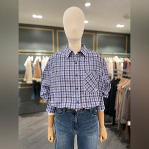 [시슬리] 루즈핏 체크셔츠 SAWS71611