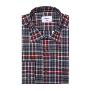 [레노마(셔츠)]변형타탄기모 체크남방RPWSG0044GYIN