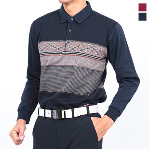 THOMAS HARDY 남성 약기모 긴팔 면 카라티셔츠 Model No_CB5134