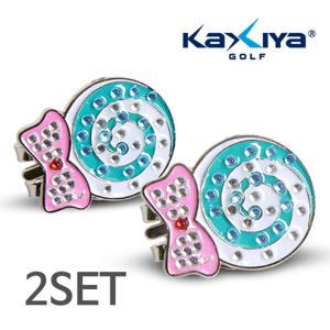 [카시야] 큐빅 사탕 디자인 골프 볼마커 2개 _V