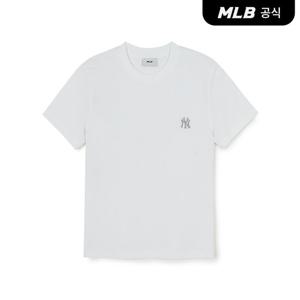 [MLB공식] 26SS 공용 베이직 컴포터블핏 반팔 티셔츠 NY (White) 3ATSB0163-50WHS