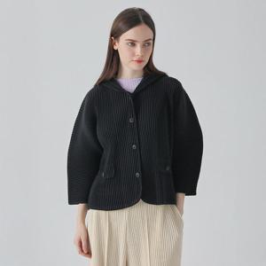 [요이츠]후드 가오리소매 플리츠 자켓_YK02WNPJK03