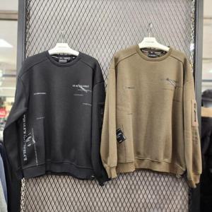 인터크루 HC45 레터링라벨믹스맨투맨 ANZ4TM02