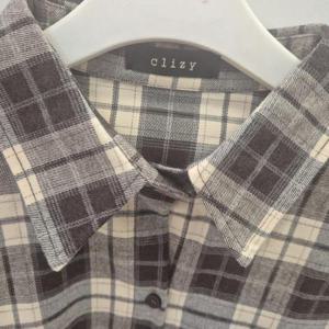 클리지 HC45 클리지  보드체크 남방 CP8WBL0240F