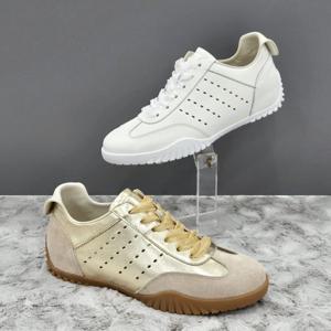 [탠디]펀칭 레이스업 스니커즈 X2HF50ZH42 WHITE GOLD 3DC JJ