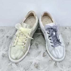 [탠디]샤인 위빙 스니커즈 X2HF50ZH12 SILVER GOLD 3DC JJ