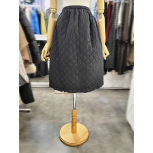 밸리걸 세이브존01 퀼팅 밴딩 미디 스커트 824180-1
