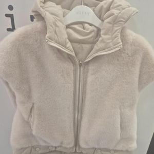 클리지 HC45 클리지 후드 퍼 조끼 CP9WVT0105F