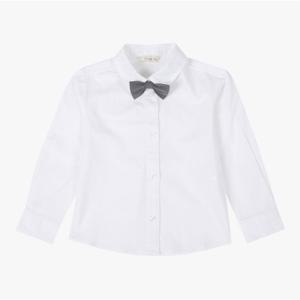 [치크(키즈)]타이탈착 솔리드 댄디 셔츠 CKYA25A1B