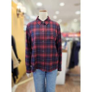 BCBG 세이브존01 레쏘 체크 셔츠형 블라우스 B5D9B407A