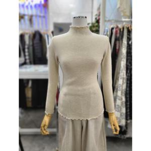 밸리걸 세이브존01 프릴 골지 반목 무지 니트 822760-1