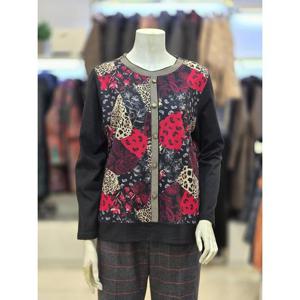 세리아 세이브존07 패턴 버튼 포인트 티셔츠 254517