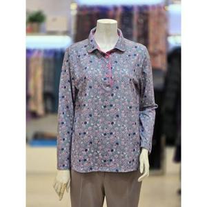 세리아 세이브존07 패턴 카라 티셔츠 253509