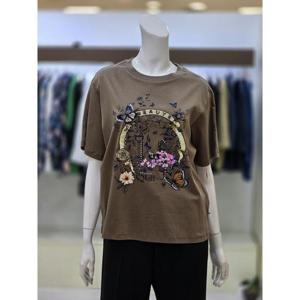 소고트리아나 세이브존07 큐빅 플라워 티셔츠 L2TA28