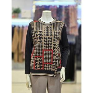 세리아 세이브존07 패턴 언발란스 티셔츠 253520