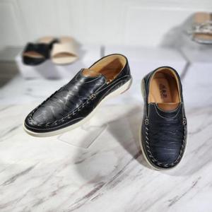 리바디 세이브존07 천연소가죽 남성슬립온 2.5cm 7601