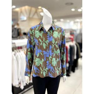 소고 플라워 프린팅 블라우스 AJ3BA041