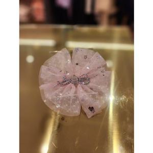 프렌치캣5 핑크꽃샤헤어핀 (Q61DG5031)