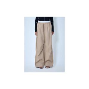 25 FW 알렉산더왕 여성 와이드 레그 밴딩 팬츠 awg0263008bei