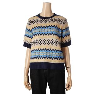 [러브앤쇼] 노르딕 반팔 니트 GCGBGKT06